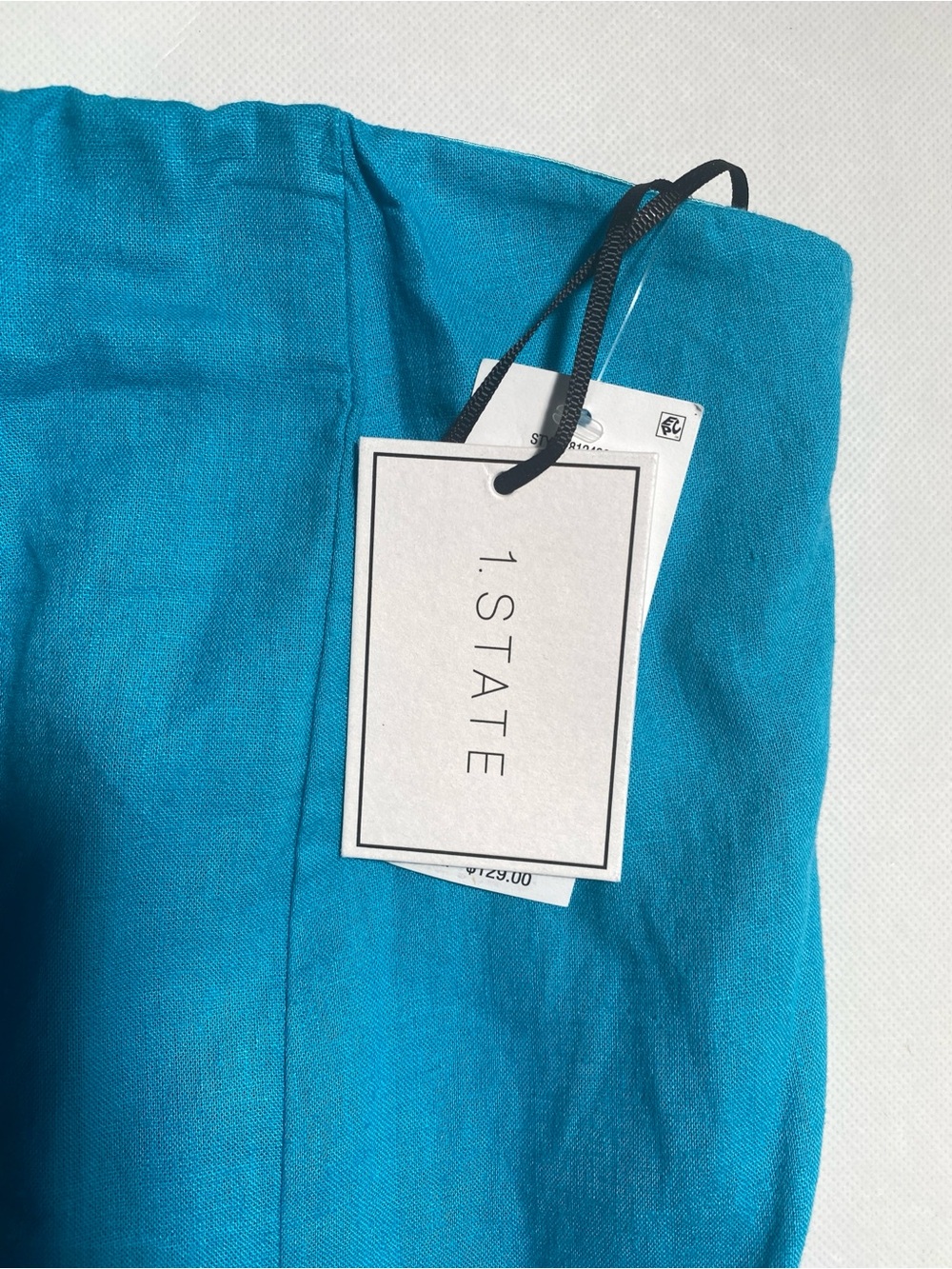 NEW Womens 1.State Daylight Dreams Strapless Maxi Dress Laguna Mist $129 - Picture 10 of 13